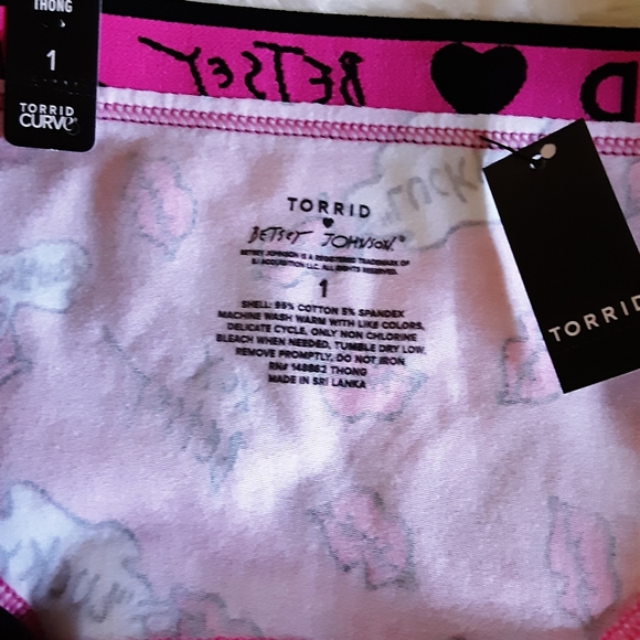 Betsy Johnson thong - Picture 4 of 5